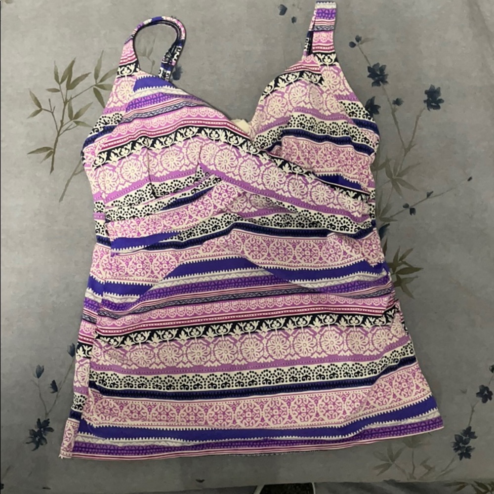 Tankini top bathing suit